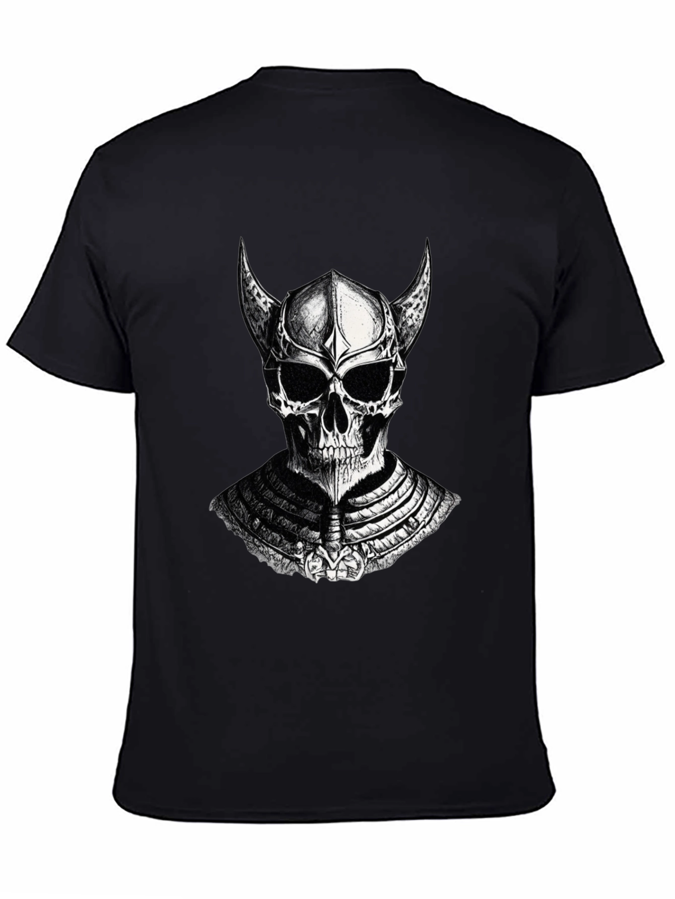 Skull Warrior Graphic T-Shirt