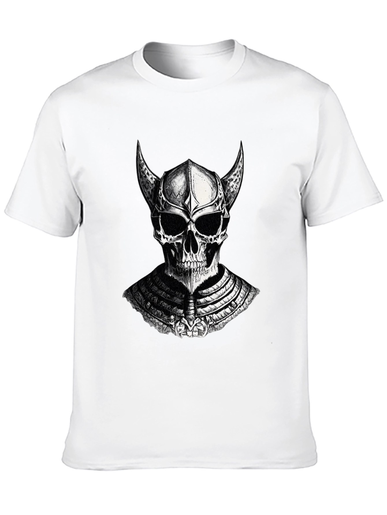 Skull Warrior Graphic T-Shirt