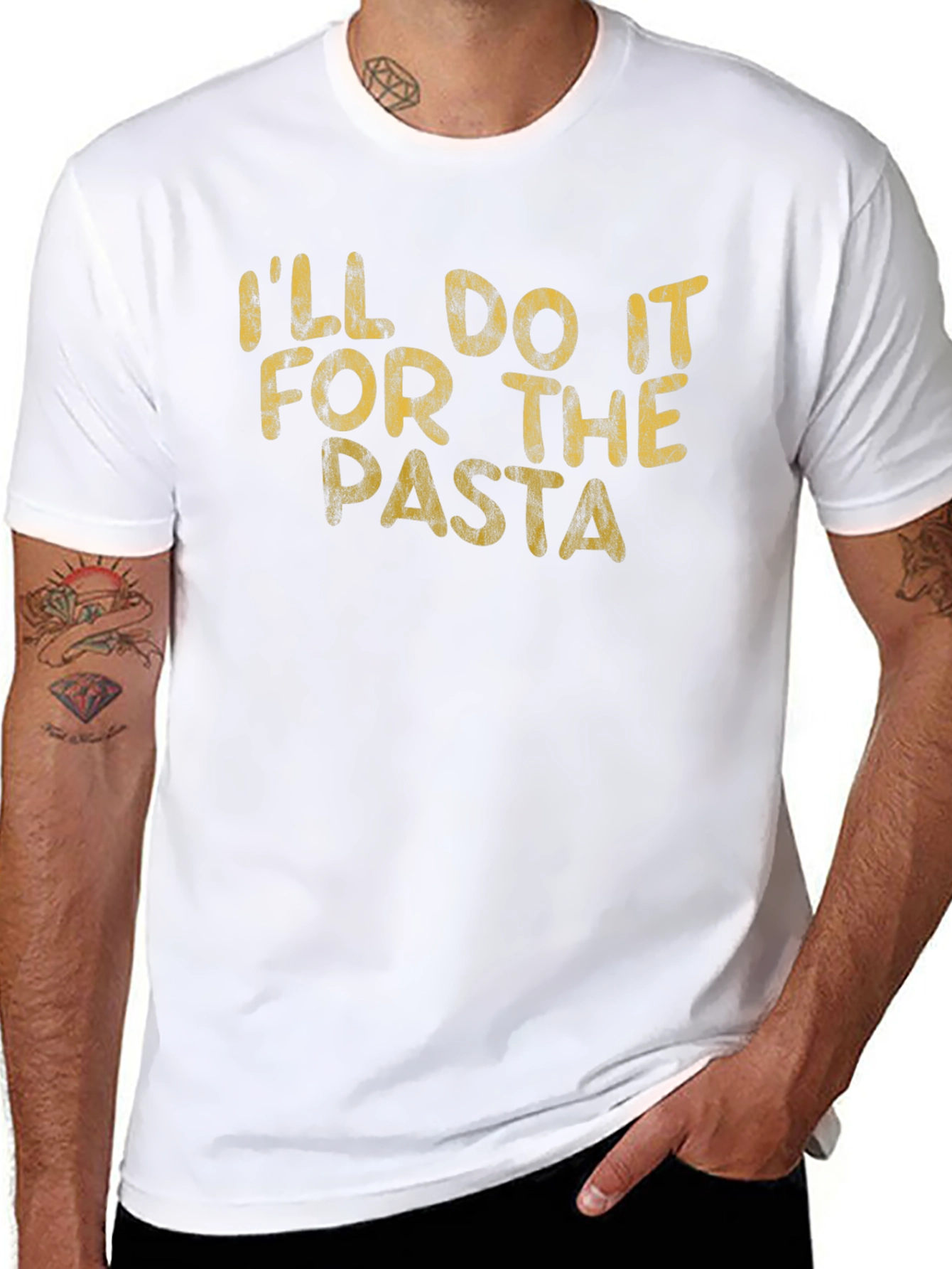 Ill Do It For The Pasta Graphic T-Shirt
