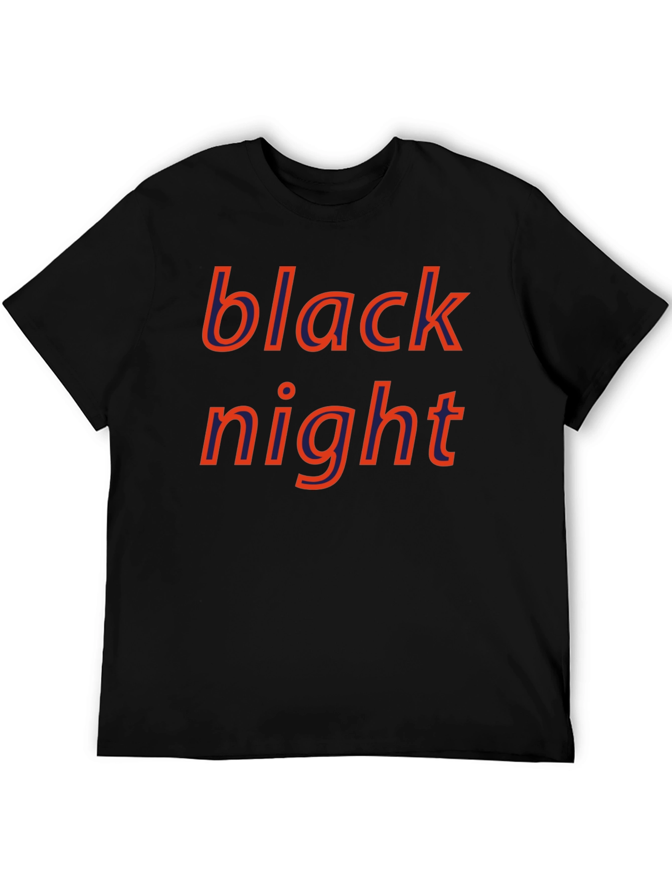 Black Night Graphic Tee - Bold Style