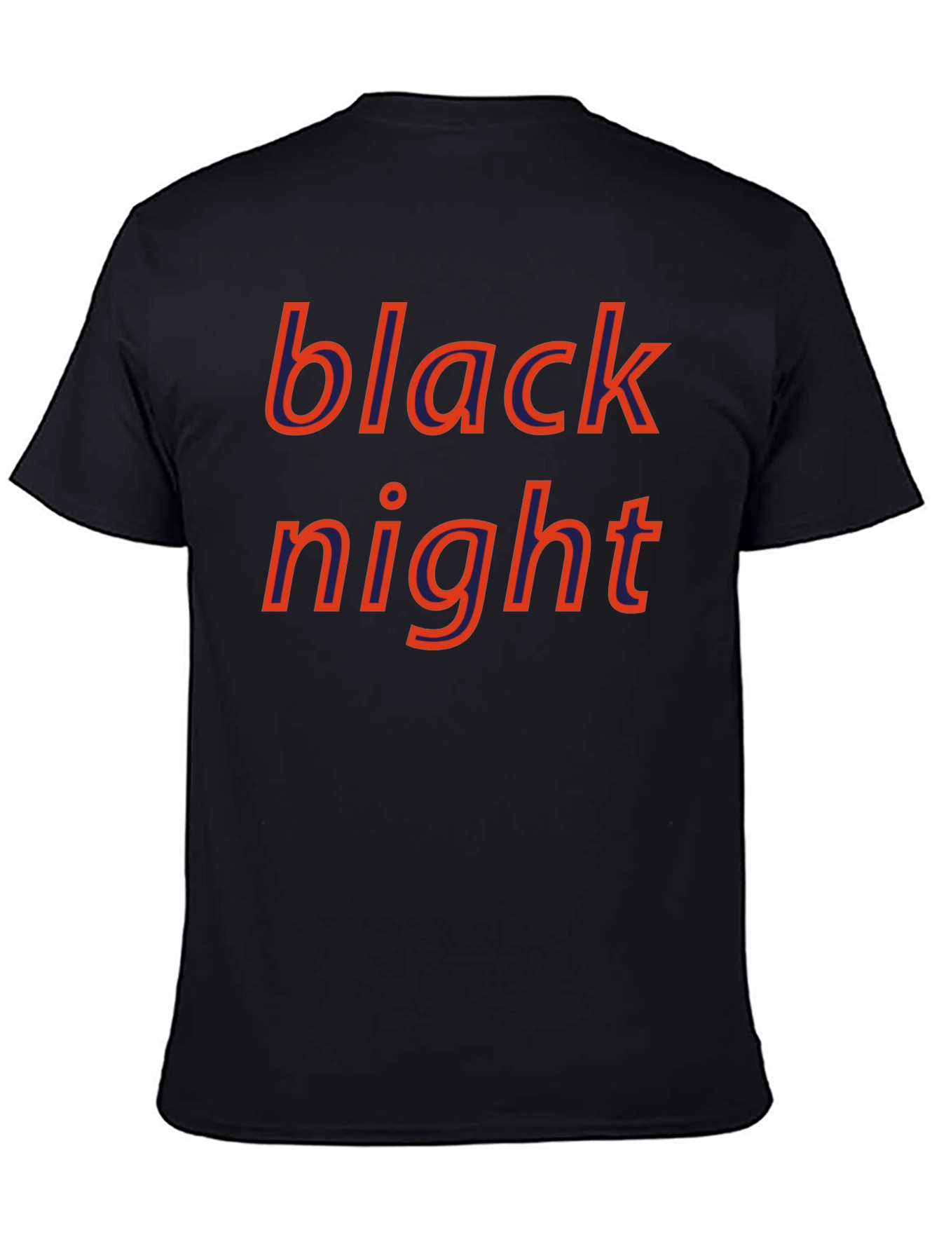 Black Night Graphic Tee - Bold Style