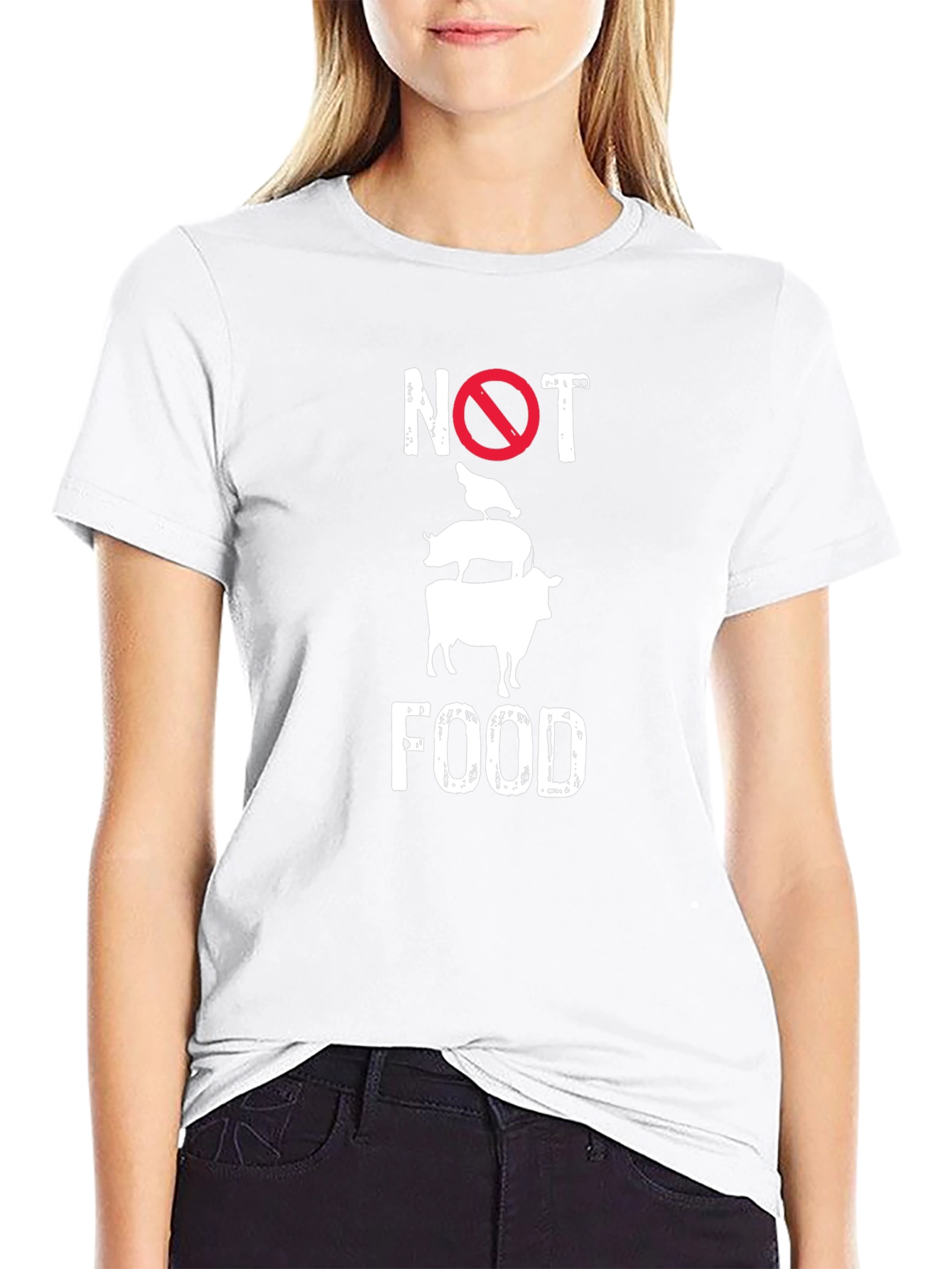 Vegan Not Food T-Shirt - Animal Rights Tee