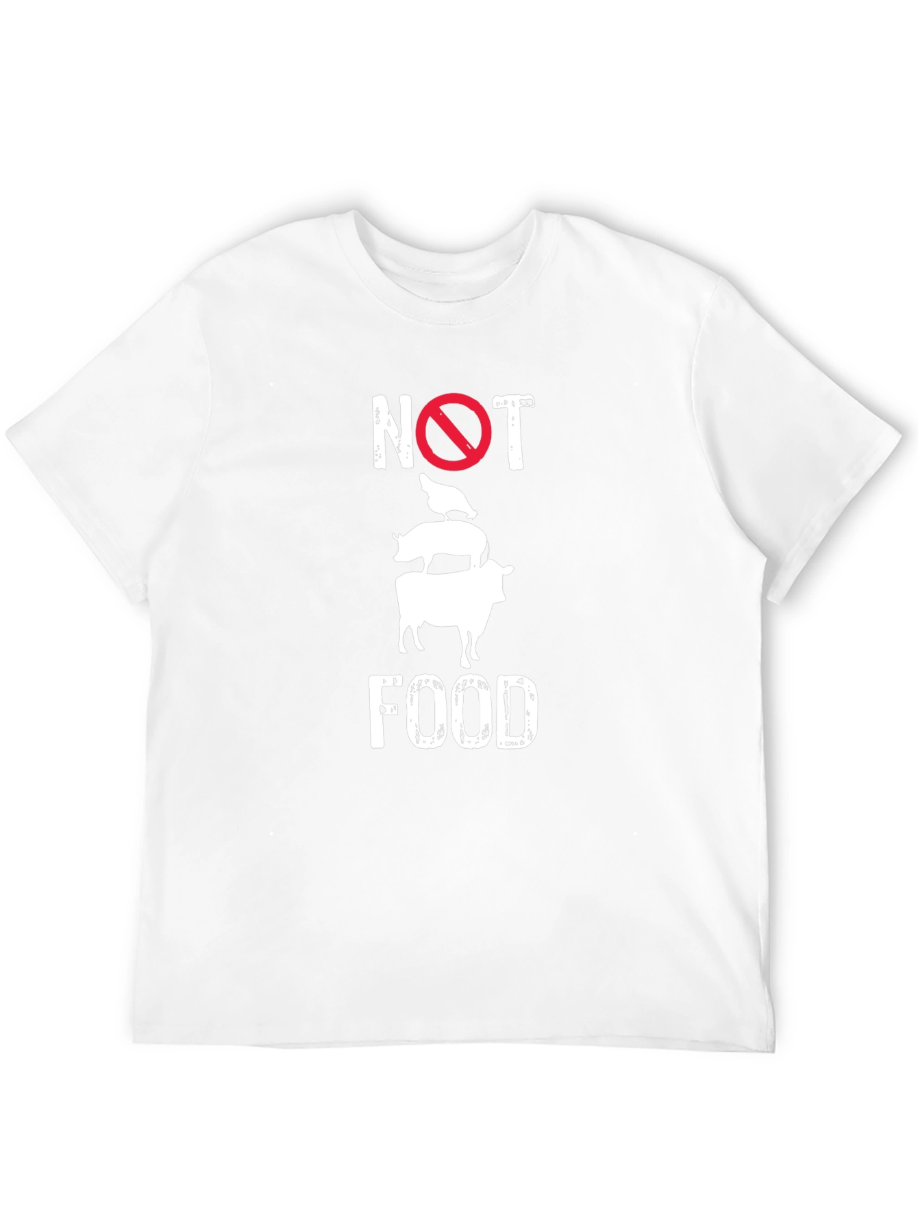 Vegan Not Food T-Shirt - Animal Rights Tee