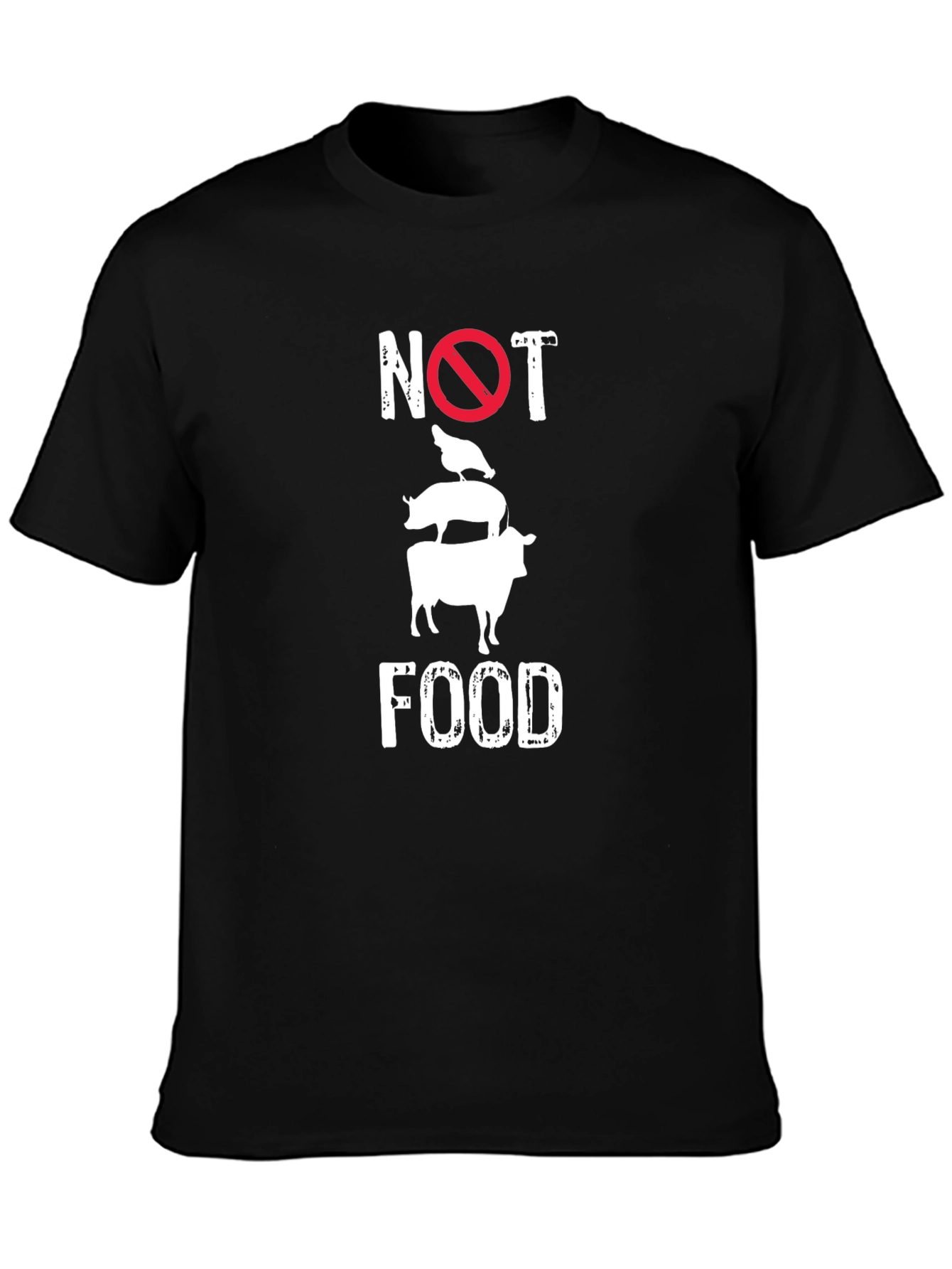 Vegan Not Food T-Shirt - Animal Rights Tee