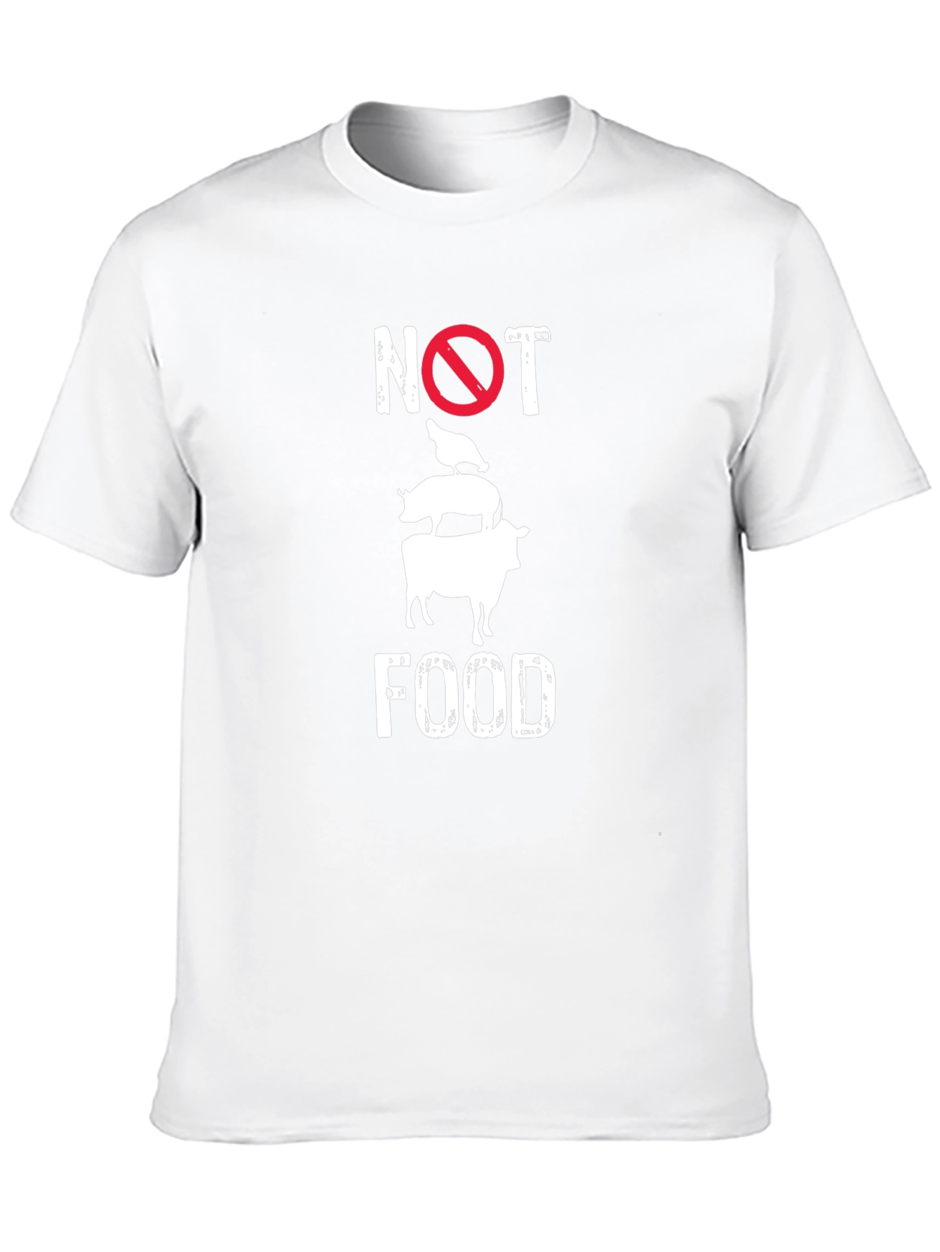 Vegan Not Food T-Shirt - Animal Rights Tee