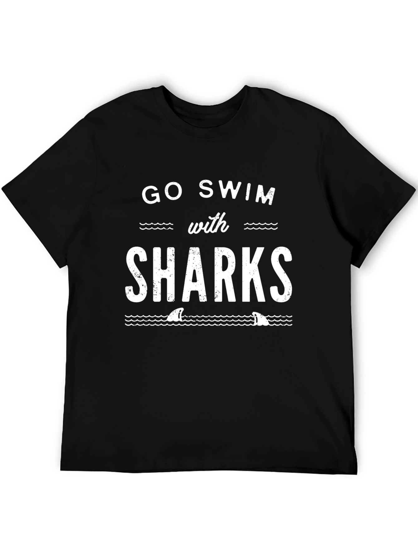 Go Swim with Sharks Graphic Tee