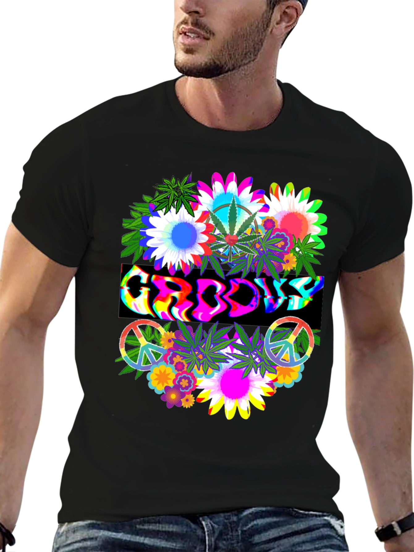 Groovy Hippie Peace T-Shirt