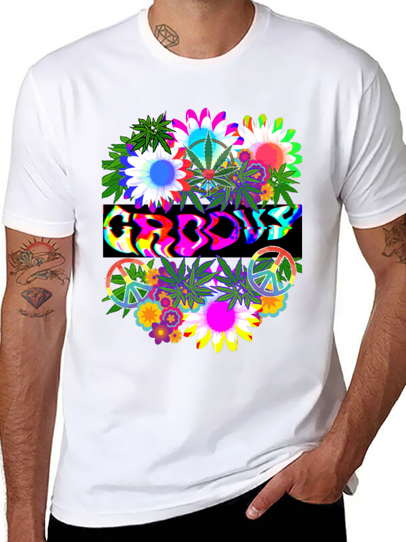 Groovy Hippie Peace T-Shirt