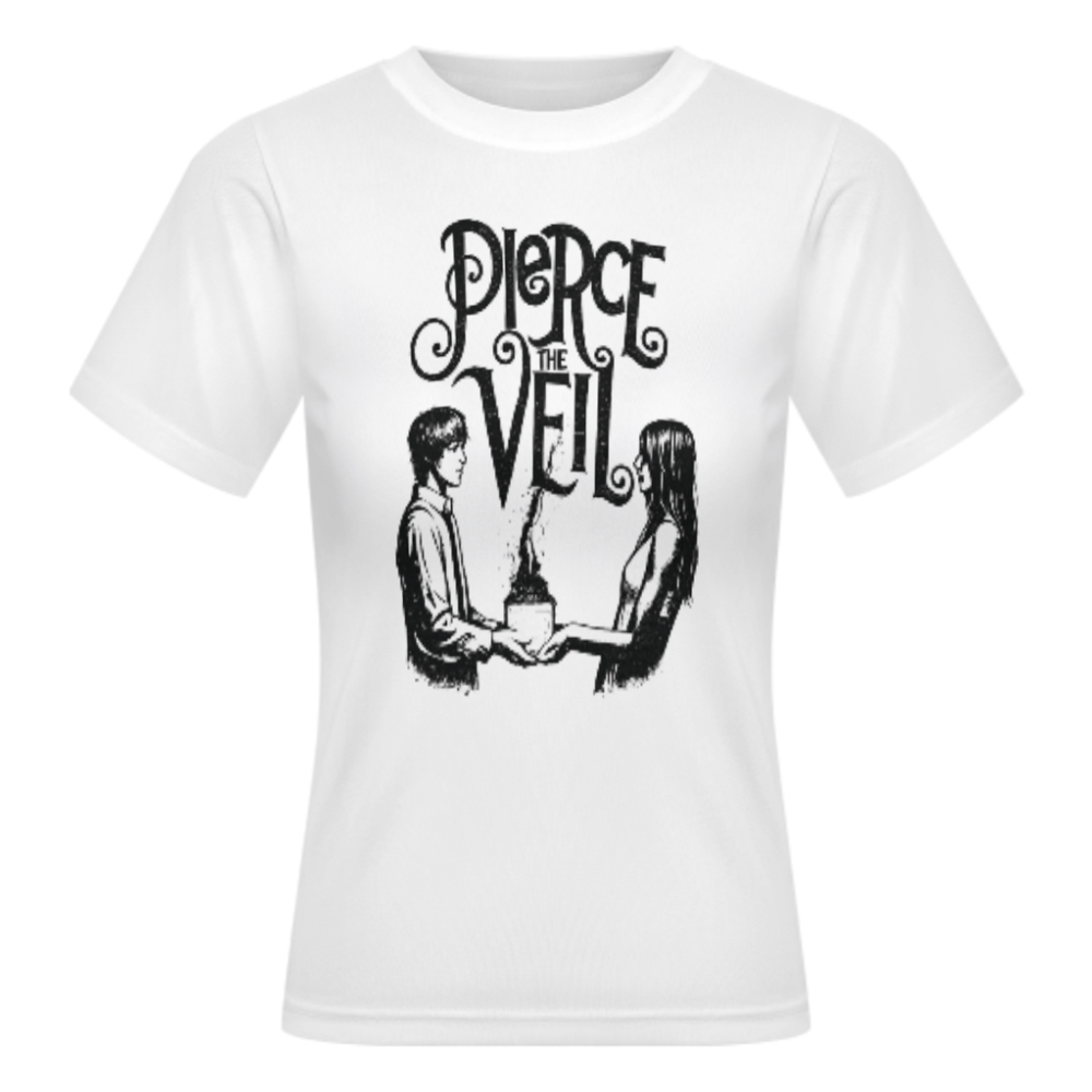 Pierce The Veil Inspired Vintage Graphic T-Shirt | Alternative Rock Fan Tee(z1204)
