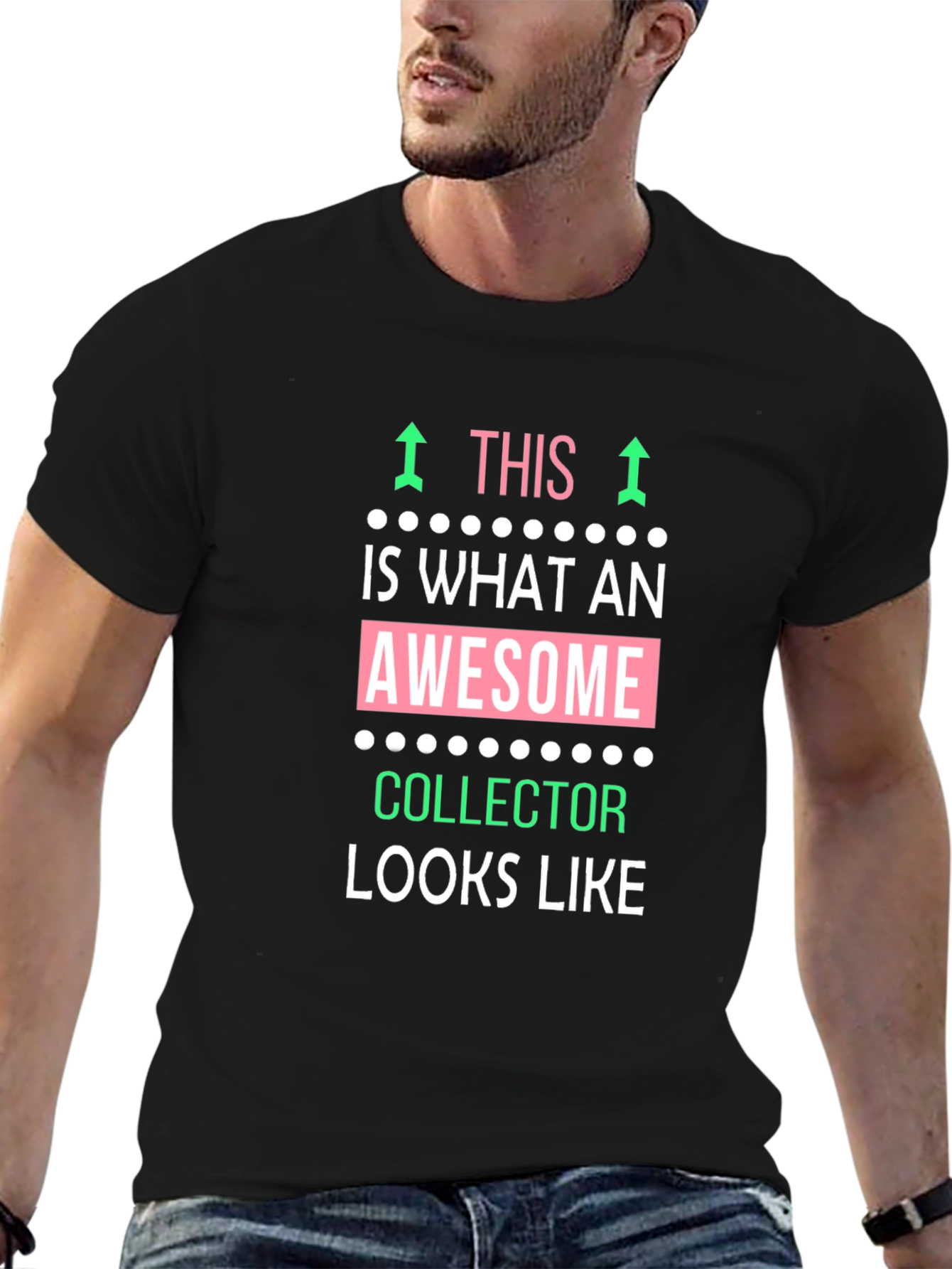 Awesome Collector T-Shirt - Black Cotton Tee