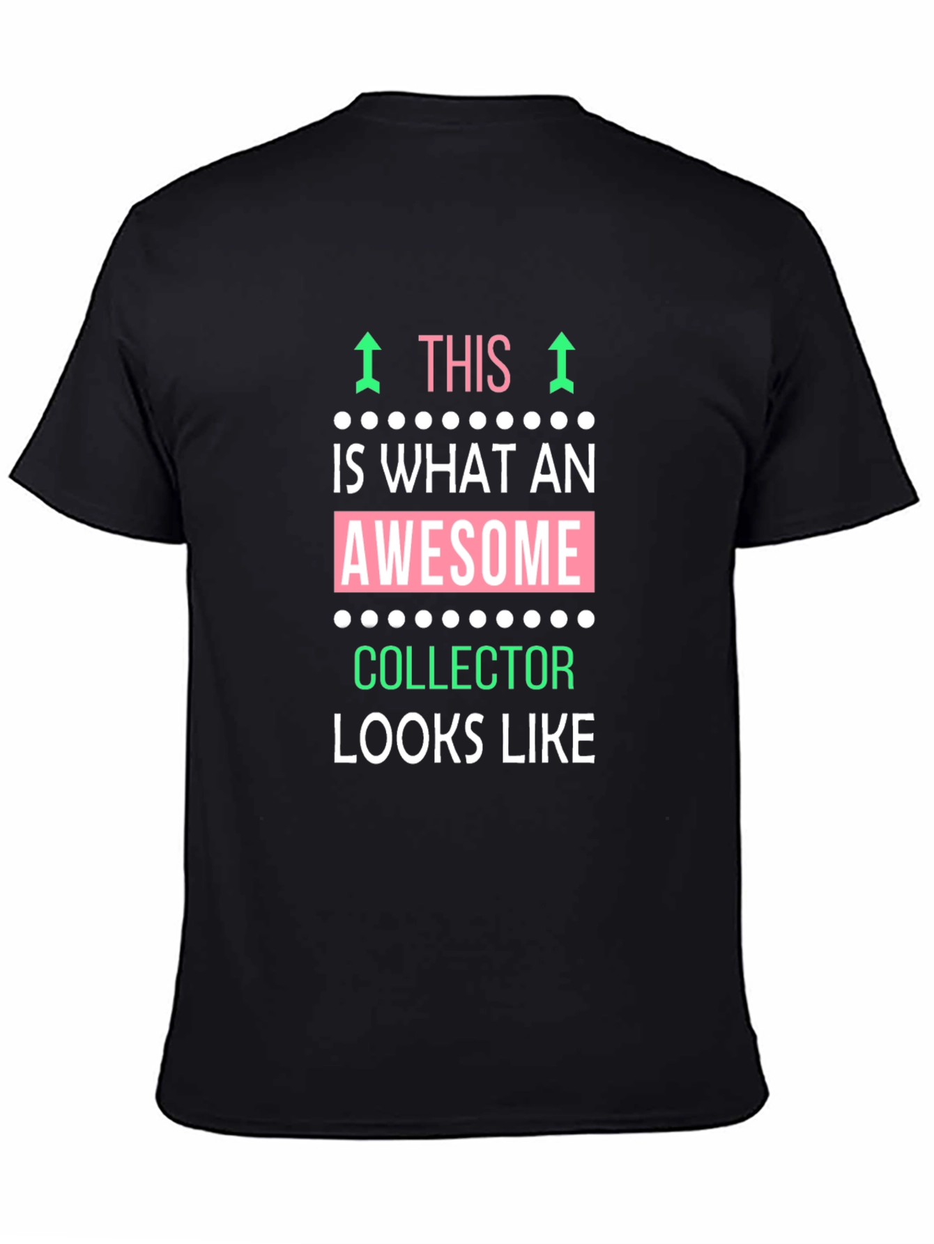 Awesome Collector T-Shirt - Black Cotton Tee