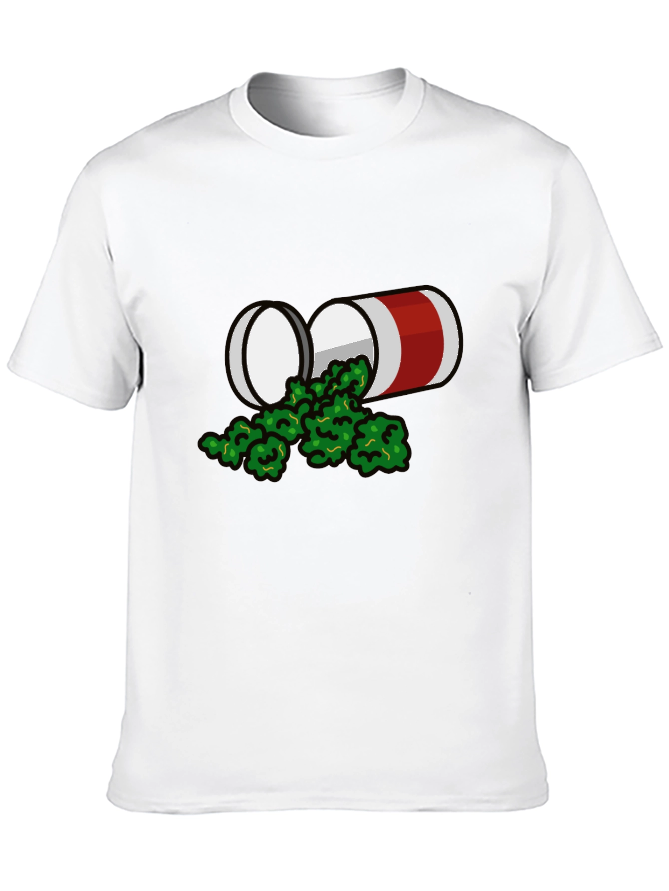 Novelty Pill Bottle Design T-Shirt