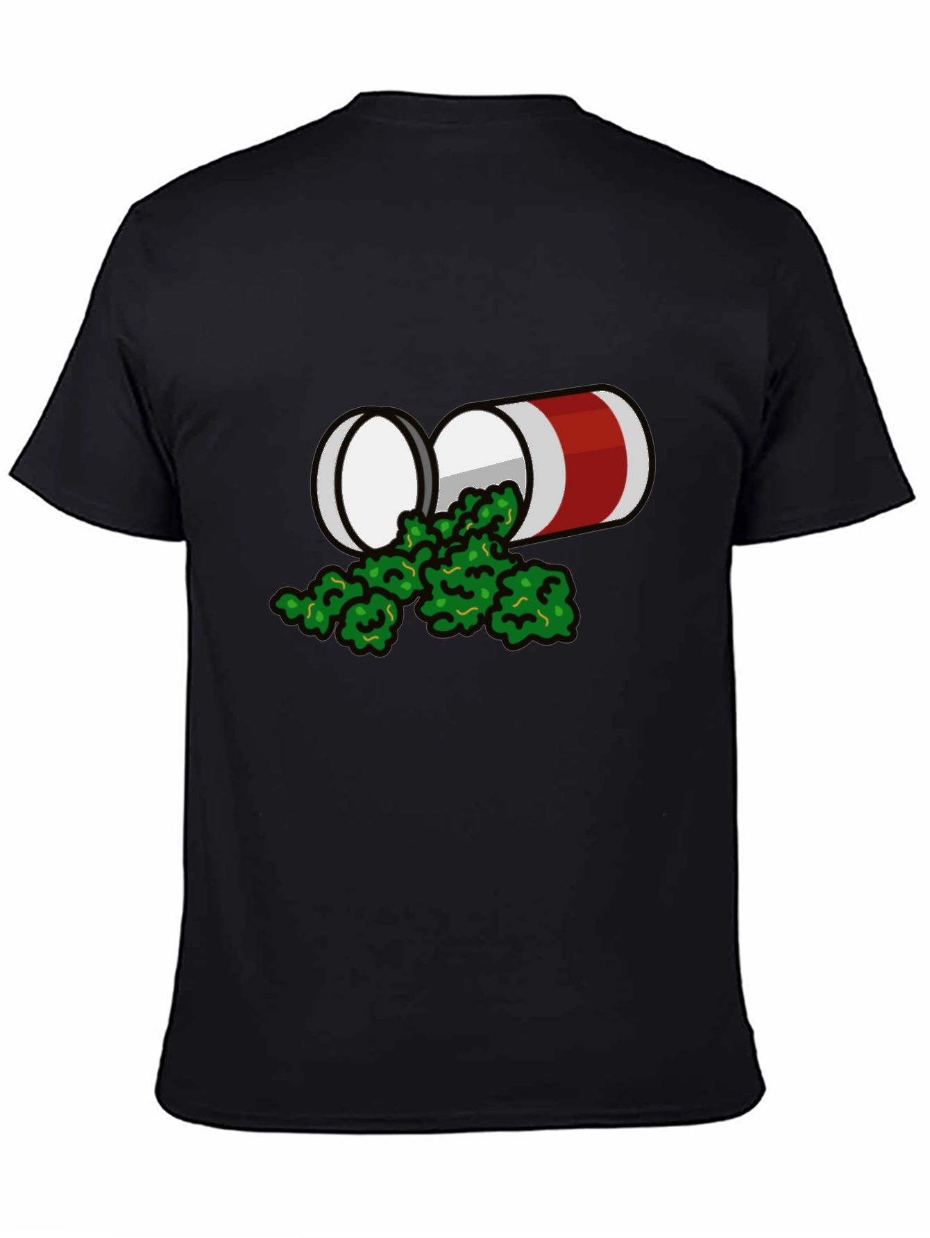 Novelty Pill Bottle Design T-Shirt