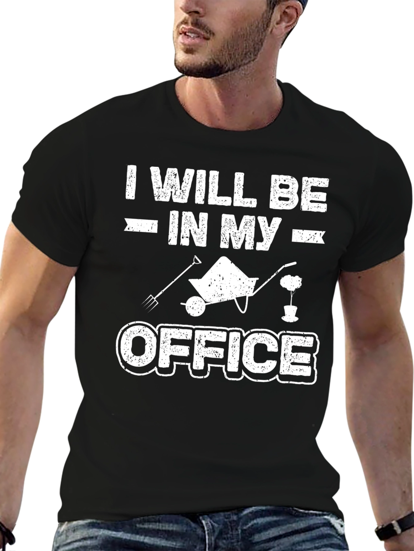Gardeners Humor T-Shirt - Office Gardening