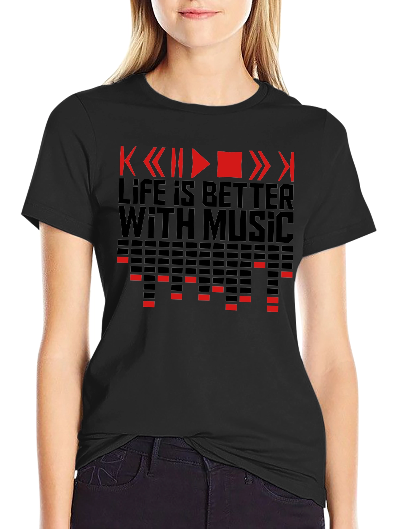 Life is Better with Music Graphic Tee