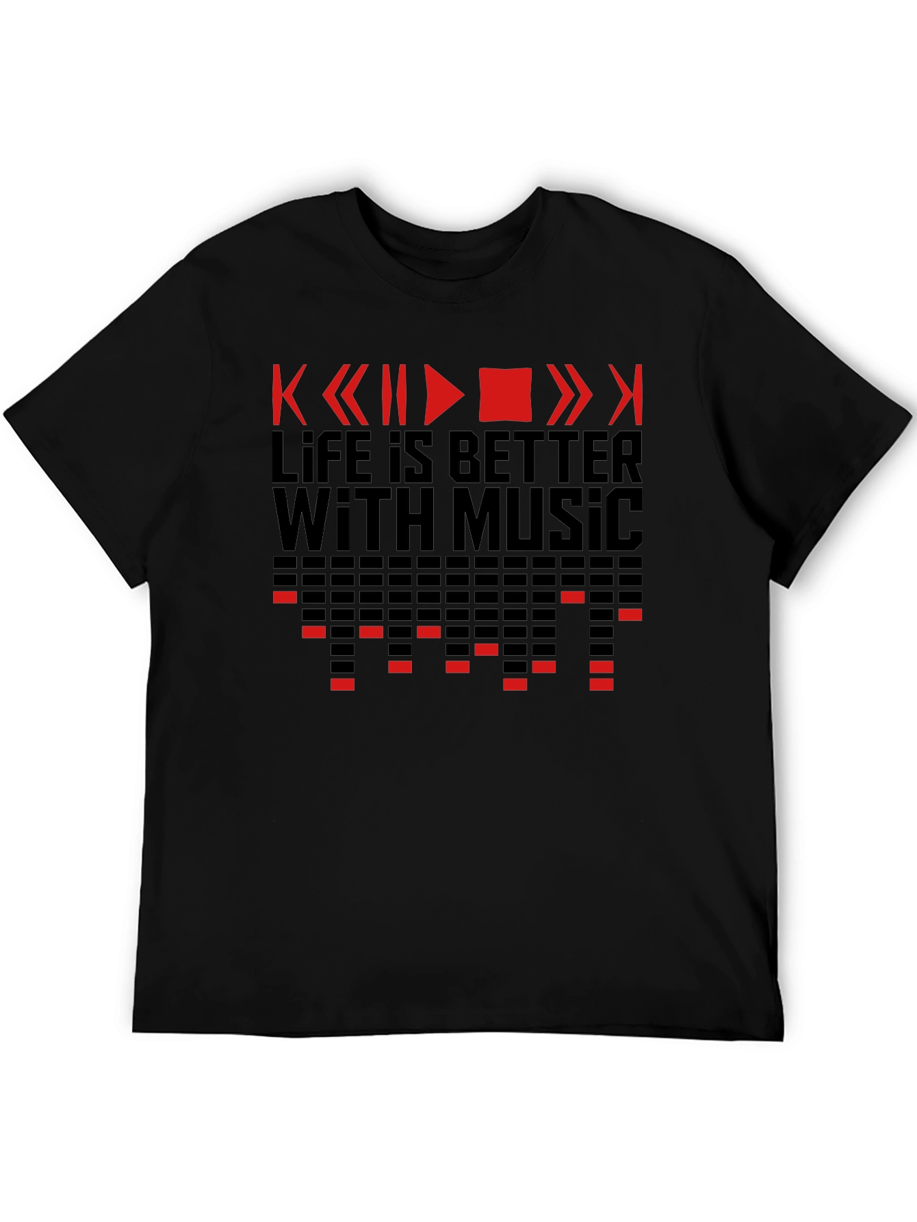 Life is Better with Music Graphic Tee