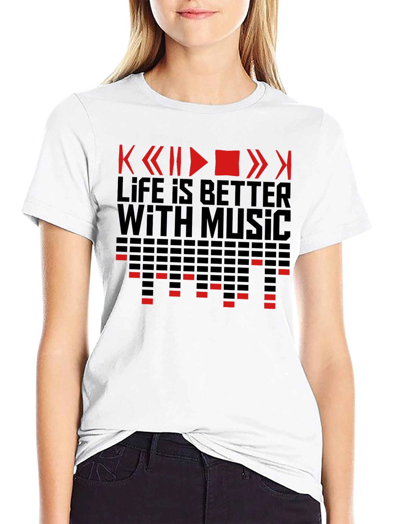 Life is Better with Music Graphic Tee