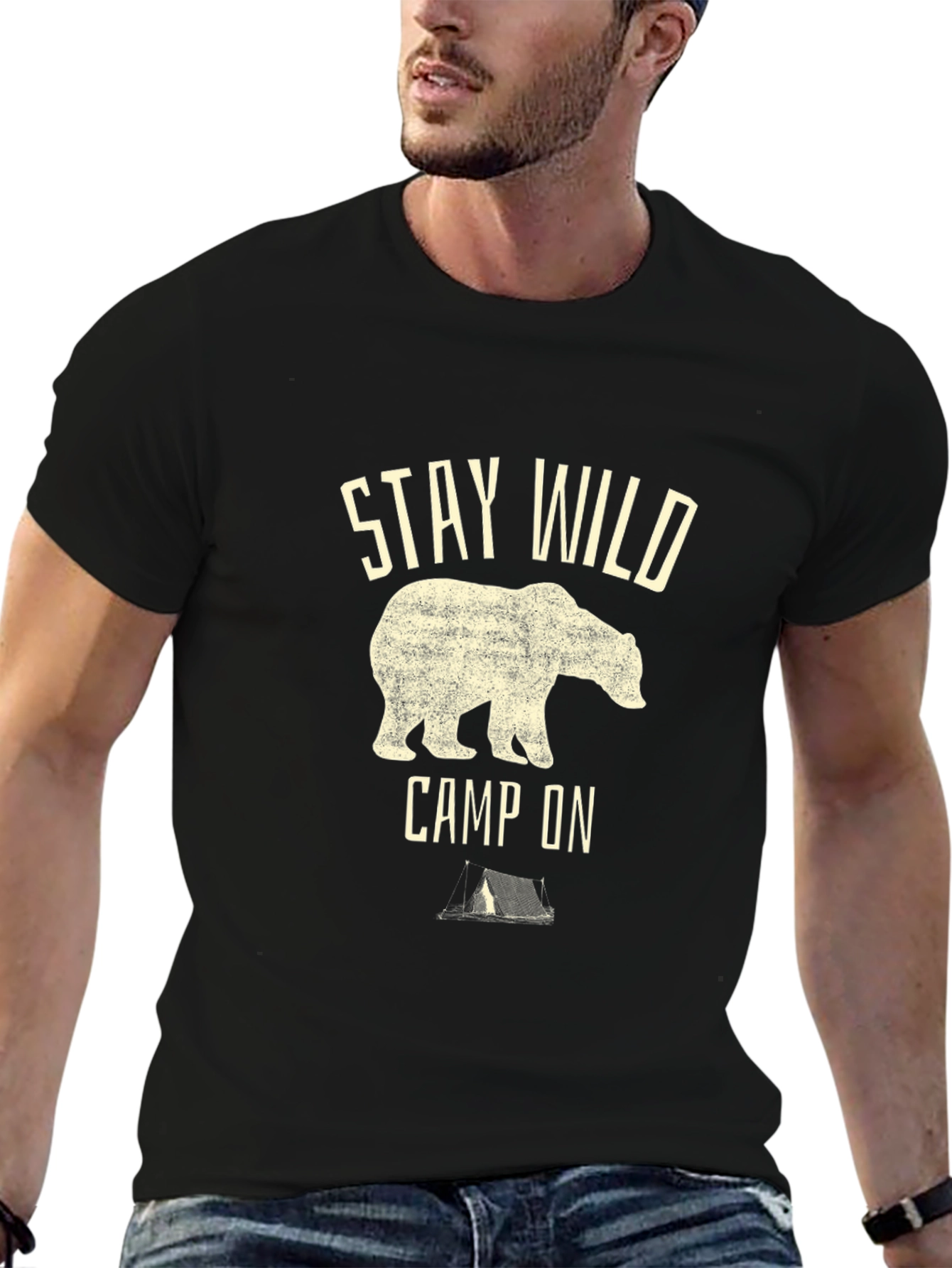 Stay Wild Bear Graphic Tee