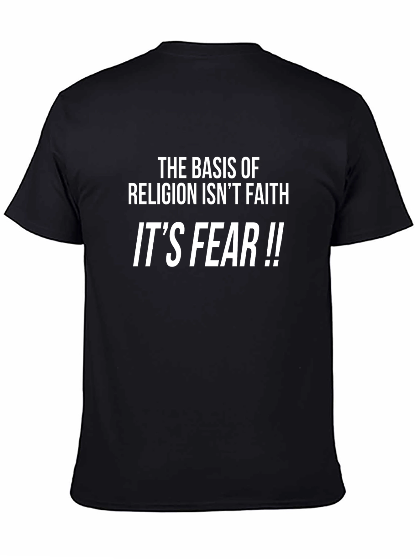 Religion Isnt Faith T-Shirt