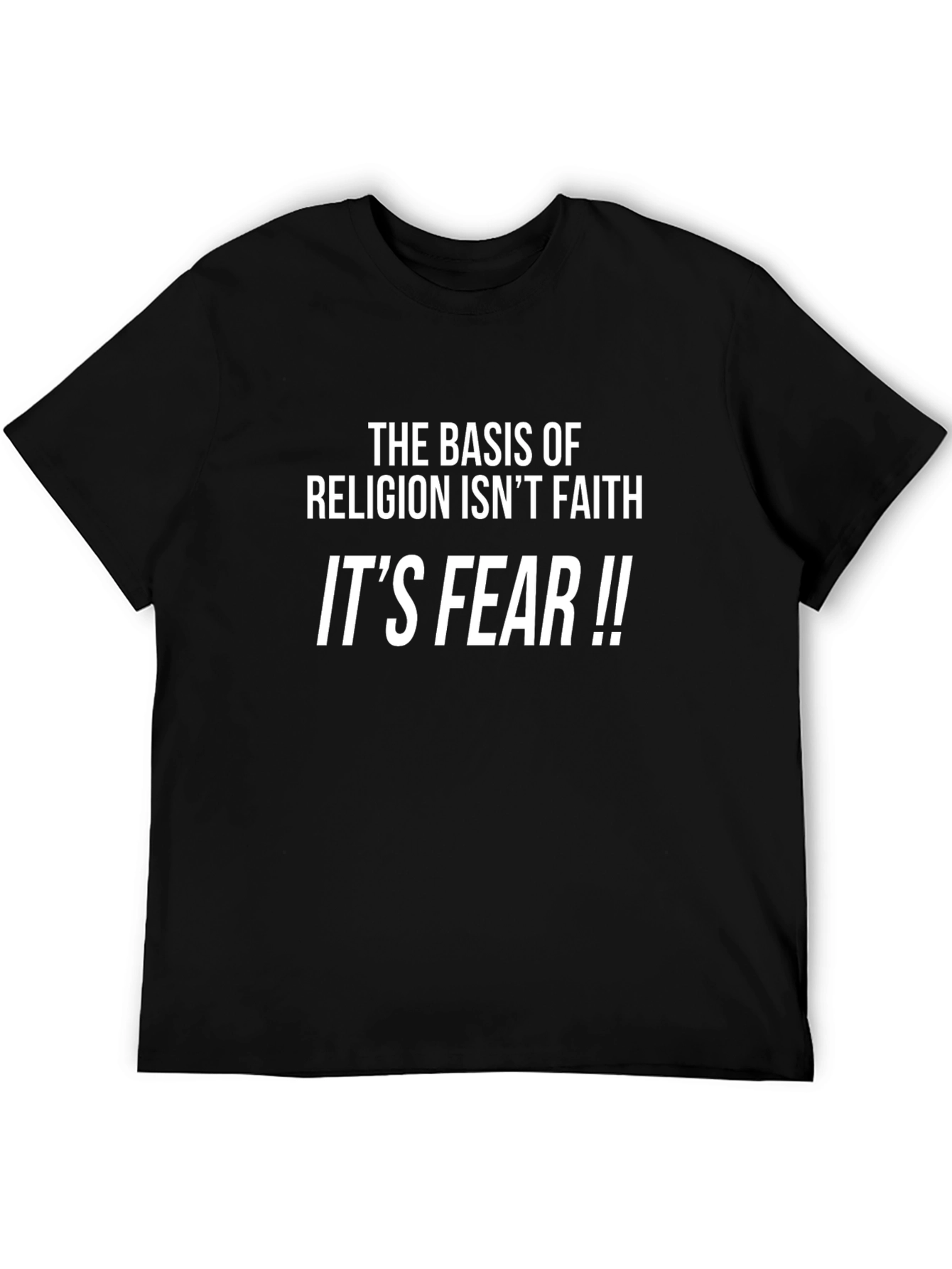 Religion Isnt Faith T-Shirt