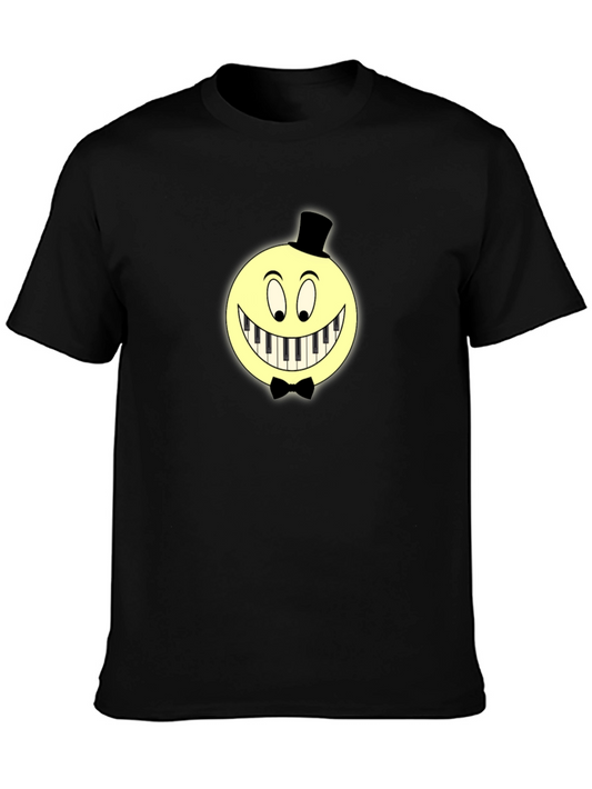 Smiley Face Piano T-Shirt