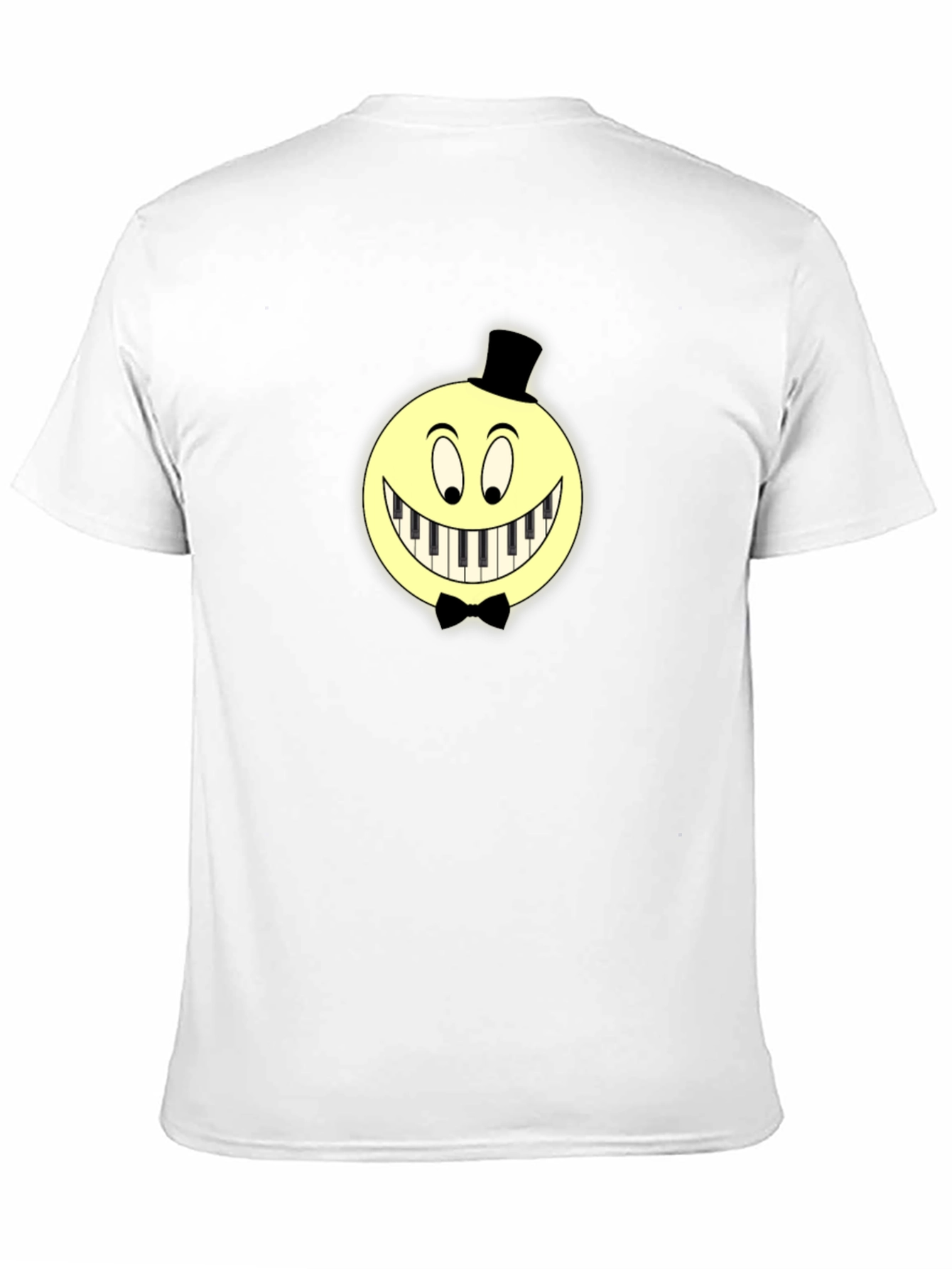 Smiley Face Piano T-Shirt