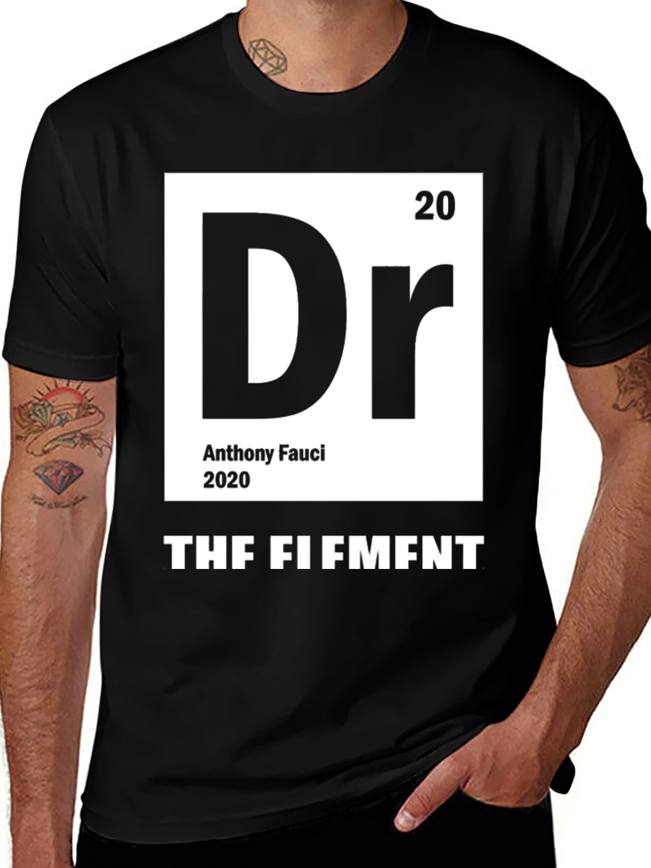 Dr. Fauci Periodic Table T-Shirt - THF FIFMNT Tee