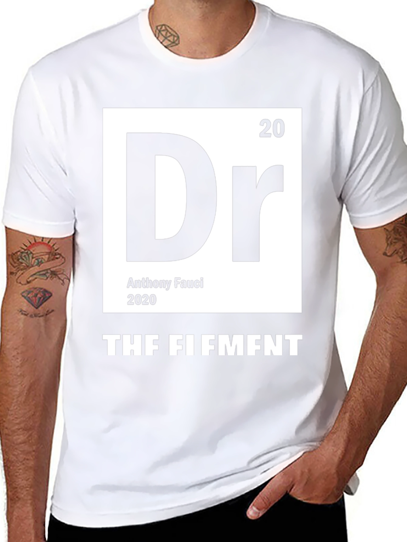 Dr. Fauci Periodic Table T-Shirt - THF FIFMNT Tee