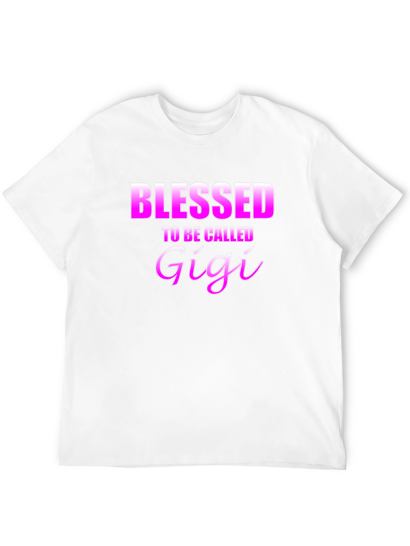Blessed to be Called Gigi - Black T-Shirt