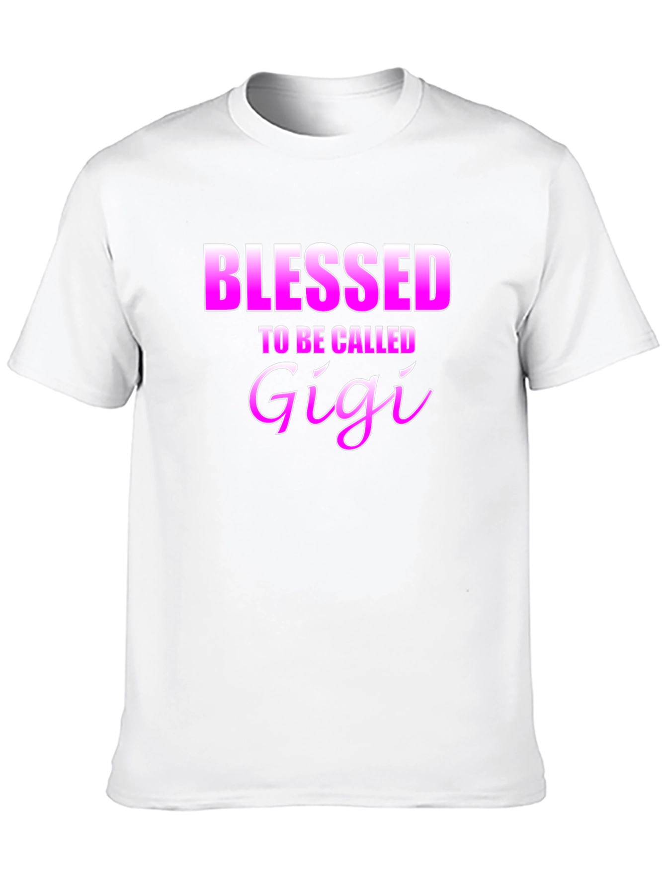 Blessed to be Called Gigi - Black T-Shirt