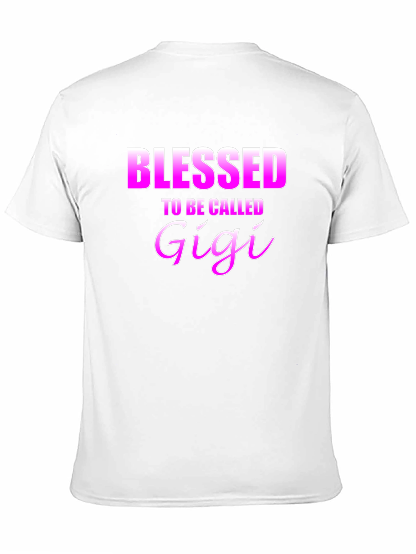 Blessed to be Called Gigi - Black T-Shirt