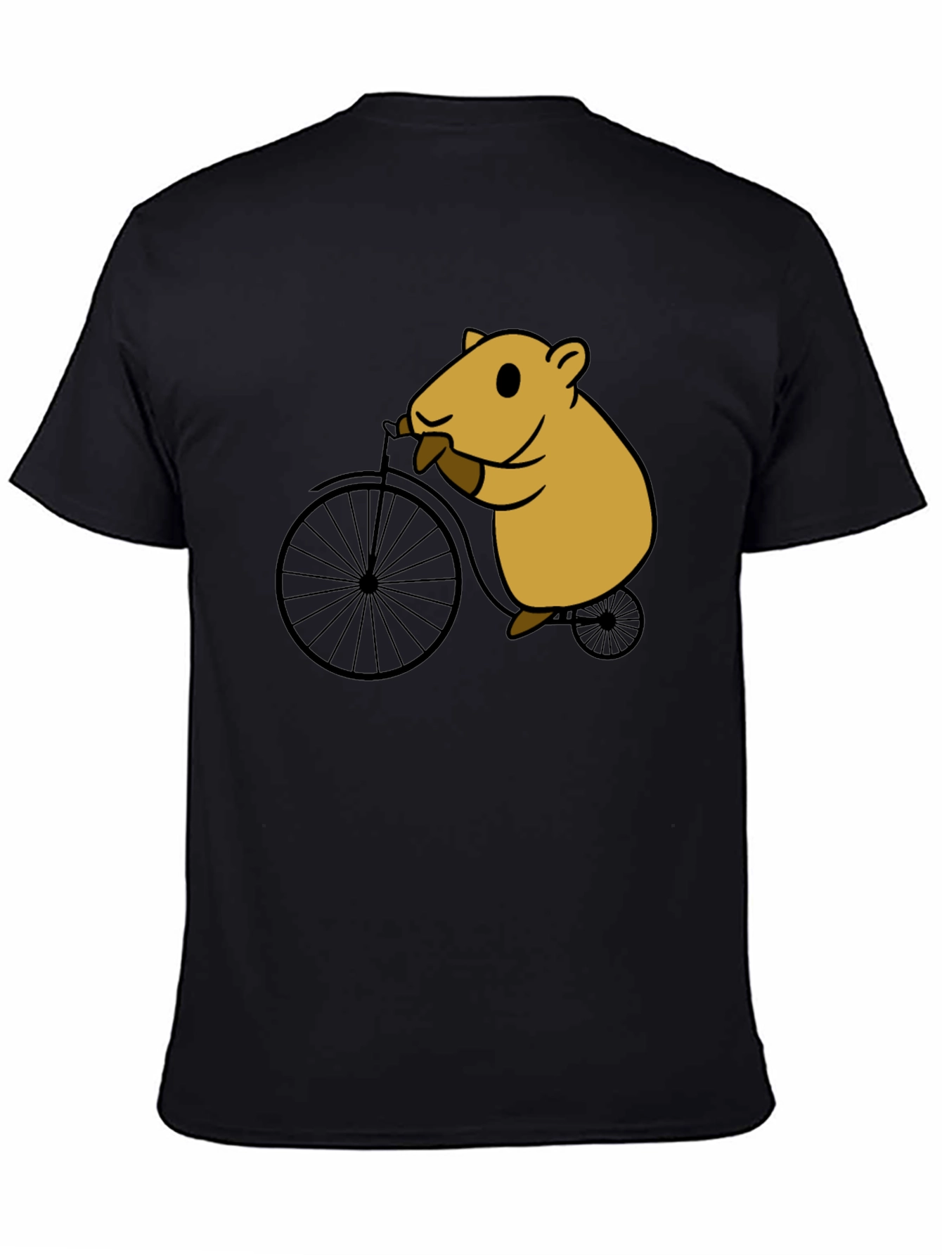 Hamster on Bike Graphic Tee - Unisex