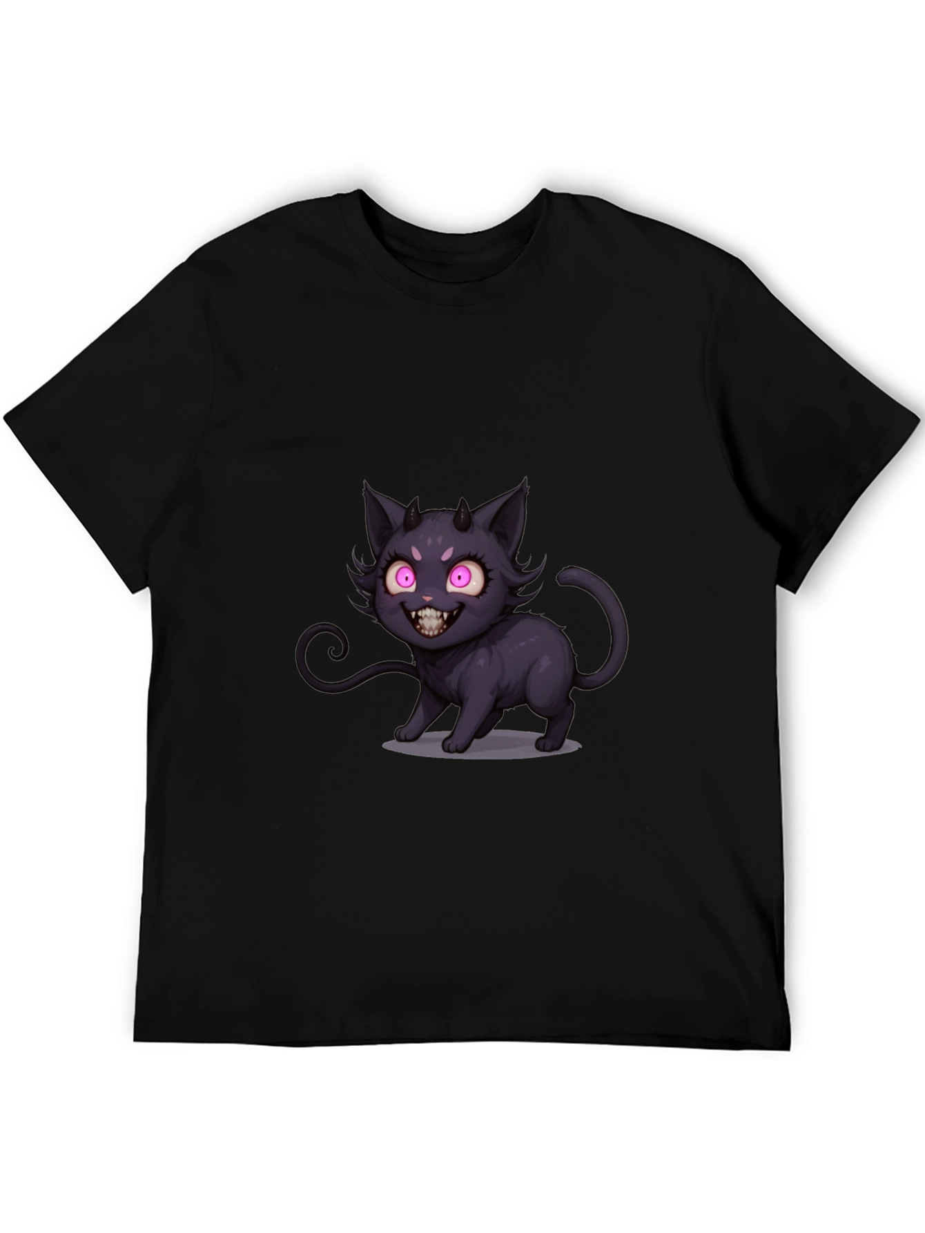 Devil Kitty Black T-Shirt