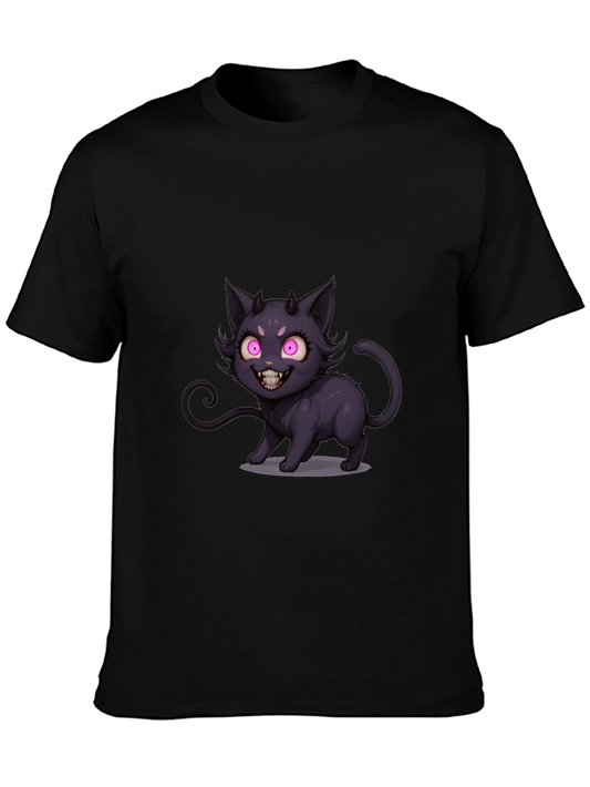 Devil Kitty Black T-Shirt
