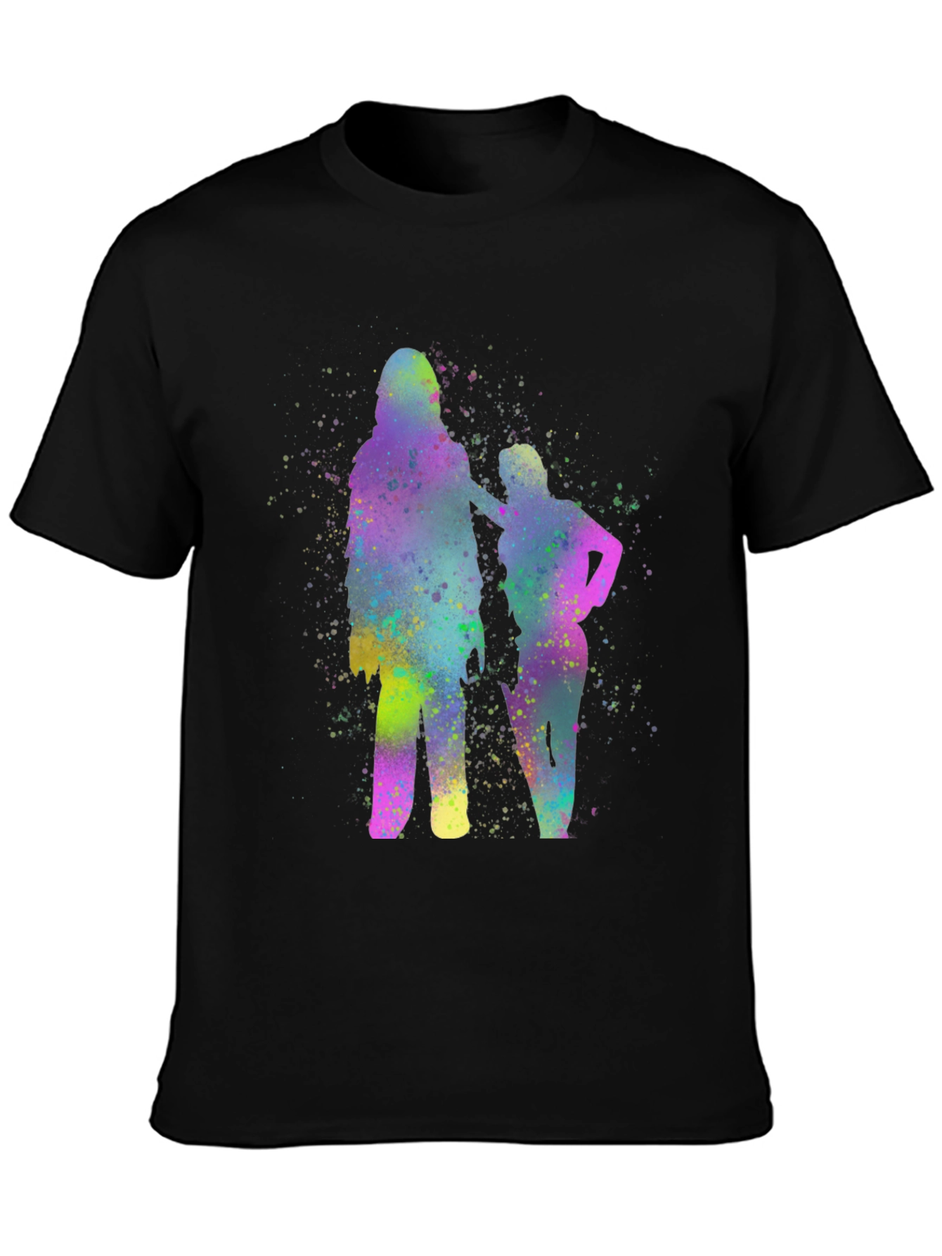 Watercolor Silhouette Graphic Tee