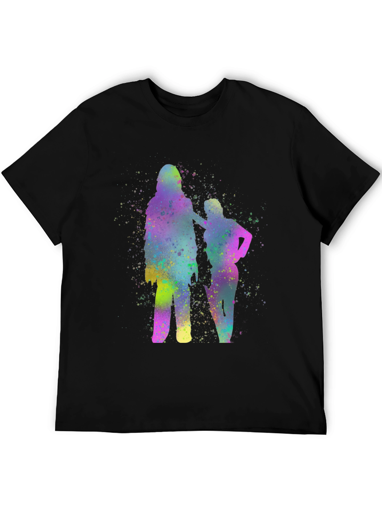 Watercolor Silhouette Graphic Tee