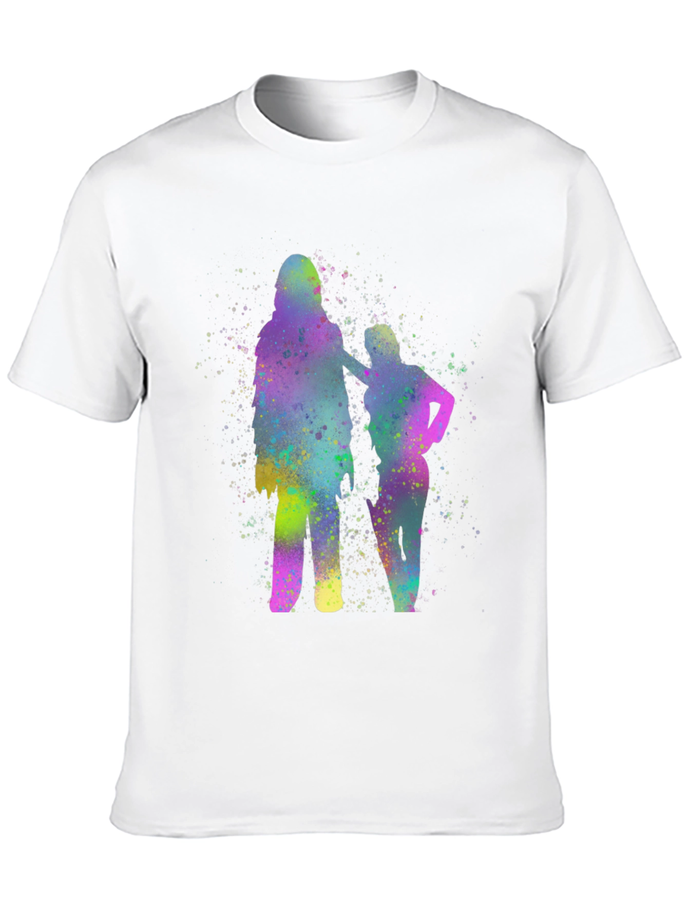 Watercolor Silhouette Graphic Tee