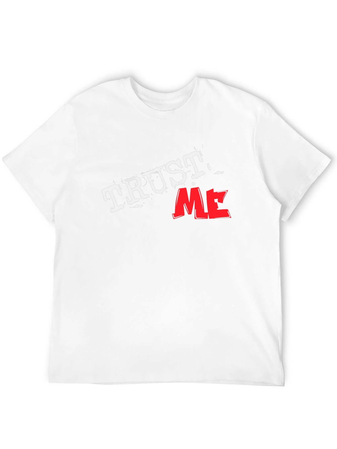 Trust Me Black Graphic Tee