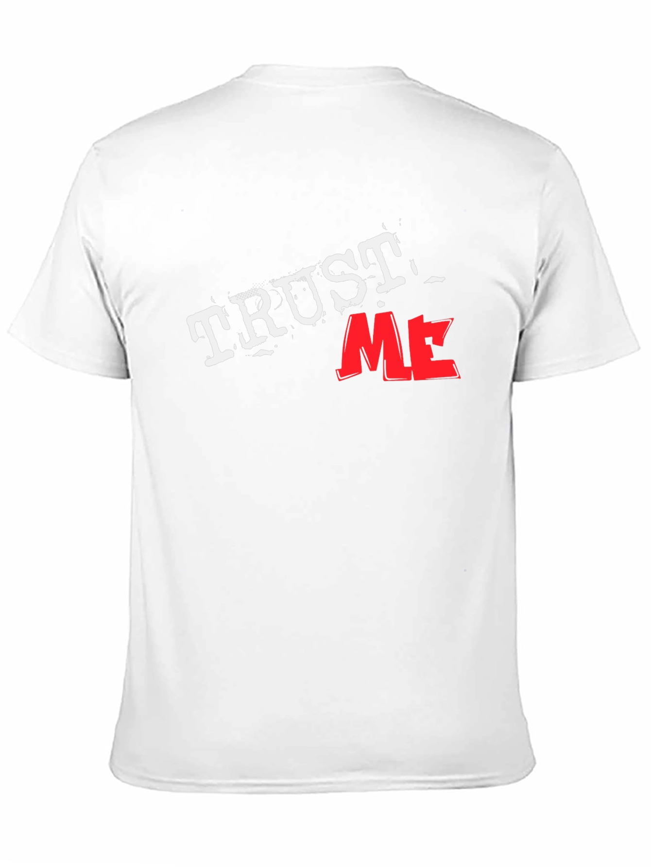 Trust Me Black Graphic Tee