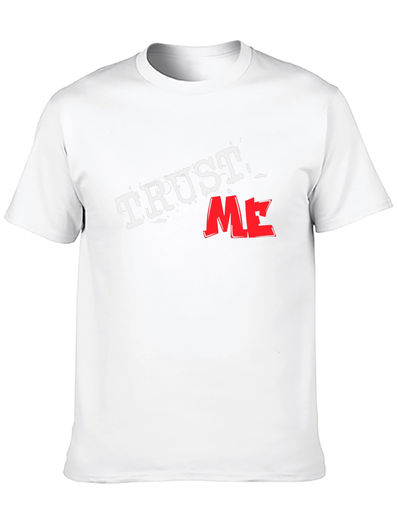 Trust Me Black Graphic Tee