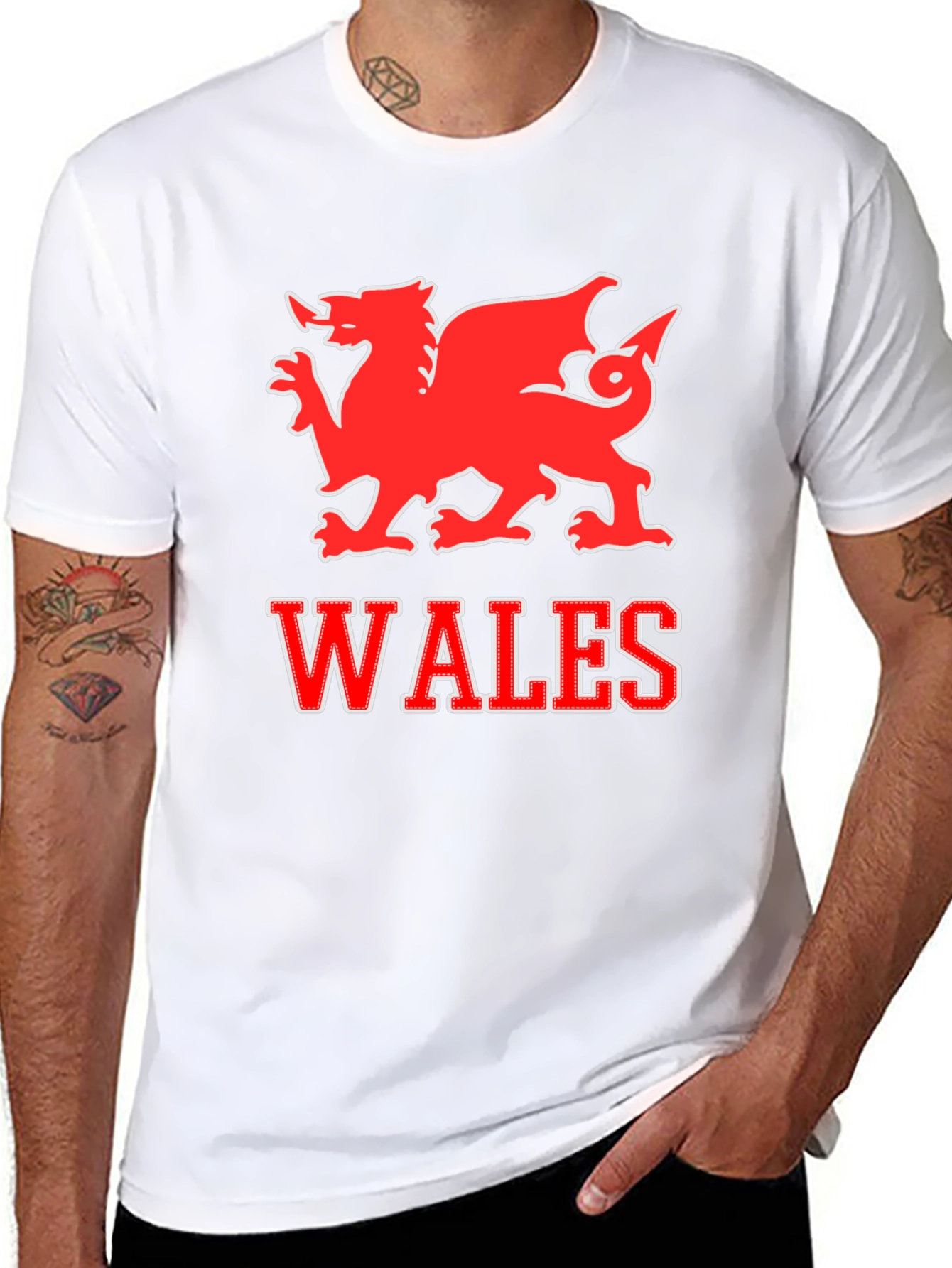 Wales Dragon T-Shirt - Welsh Pride