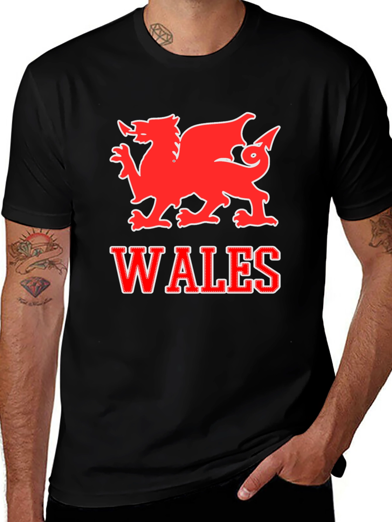 Wales Dragon T-Shirt - Welsh Pride