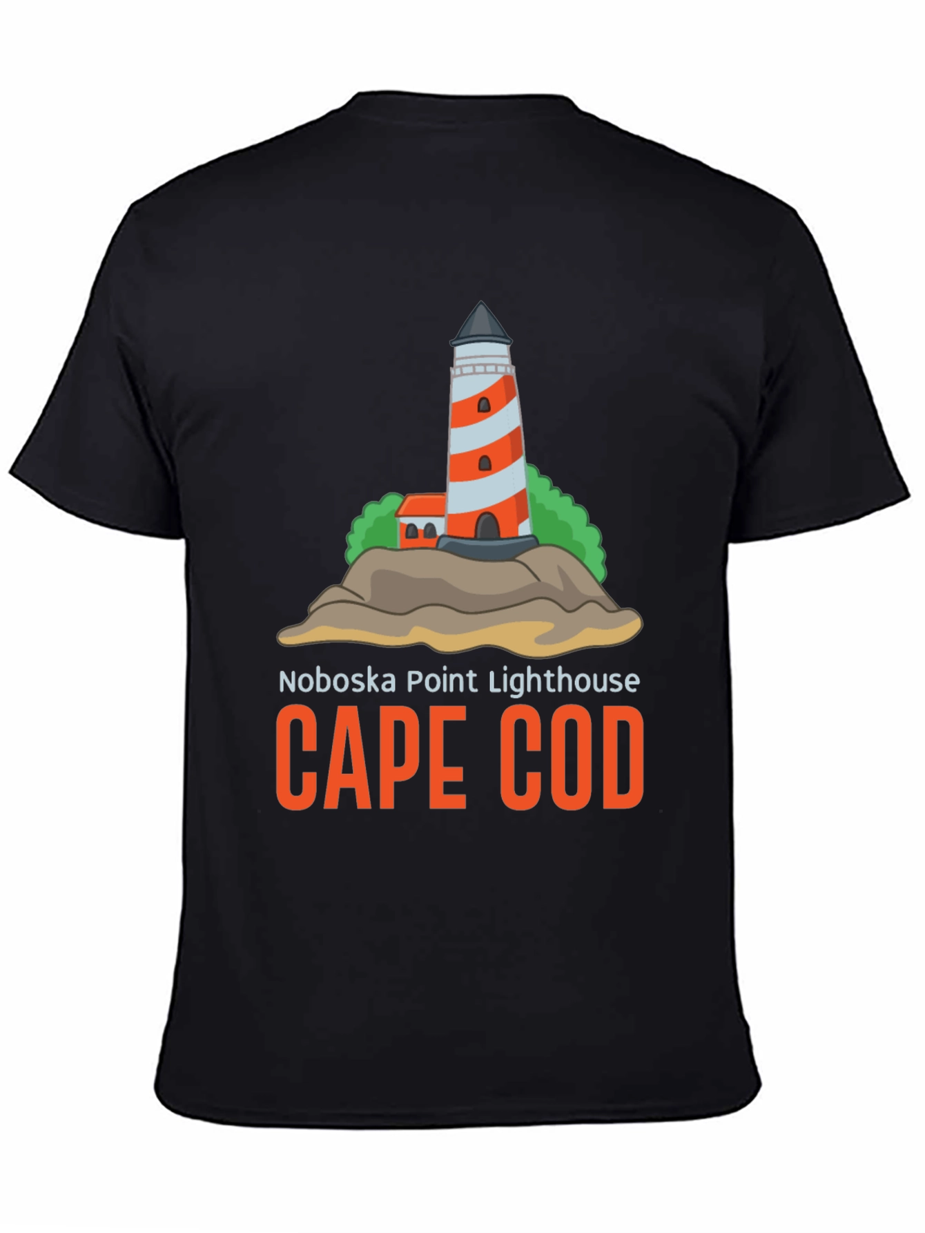 Noboska Point Lighthouse Cape Cod T-Shirt