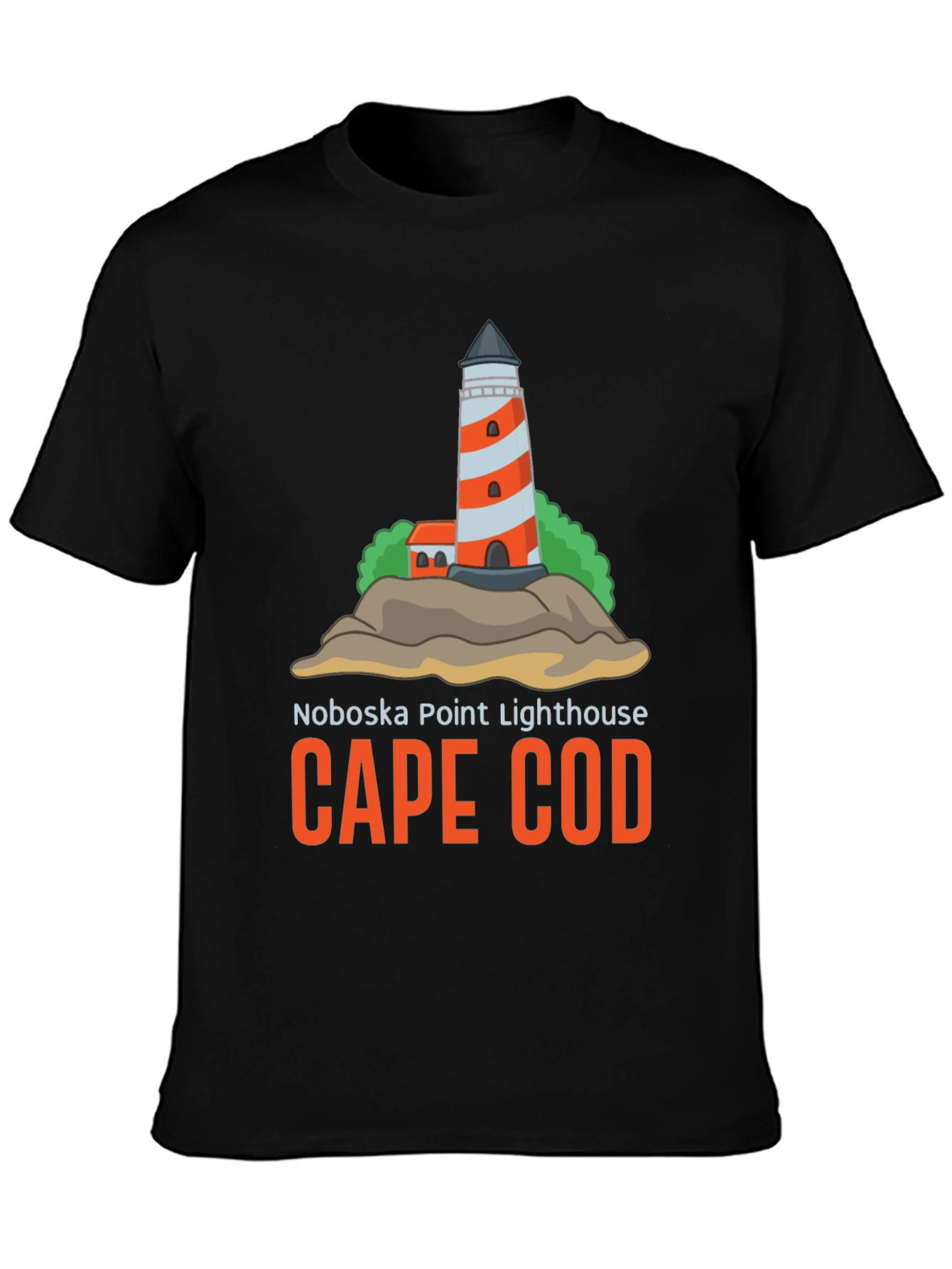 Noboska Point Lighthouse Cape Cod T-Shirt
