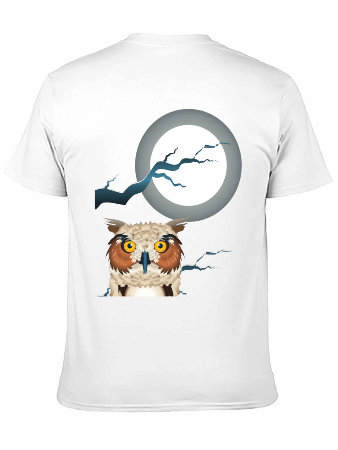 Owl Under Moonlight Graphic Tee
