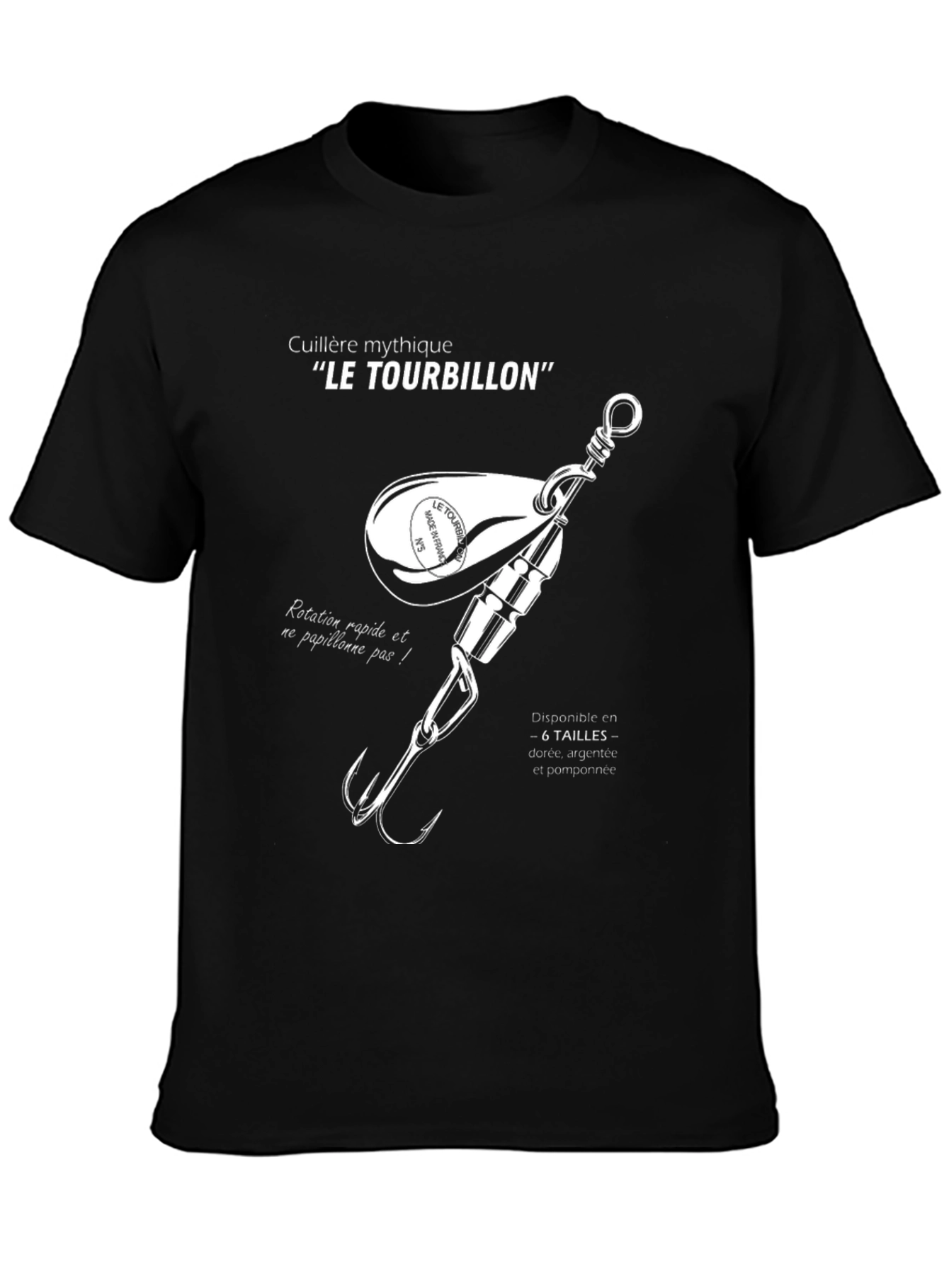 Le Tourbillon Fishing Lure Graphic Tee