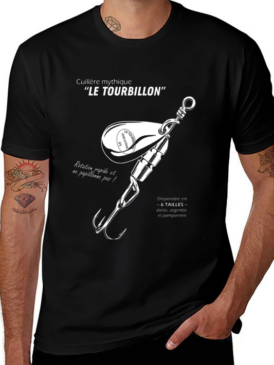 Le Tourbillon Fishing Lure Graphic Tee