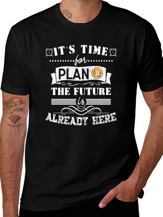 Bitcoin Plan The Future T-Shirt - Crypto Investor