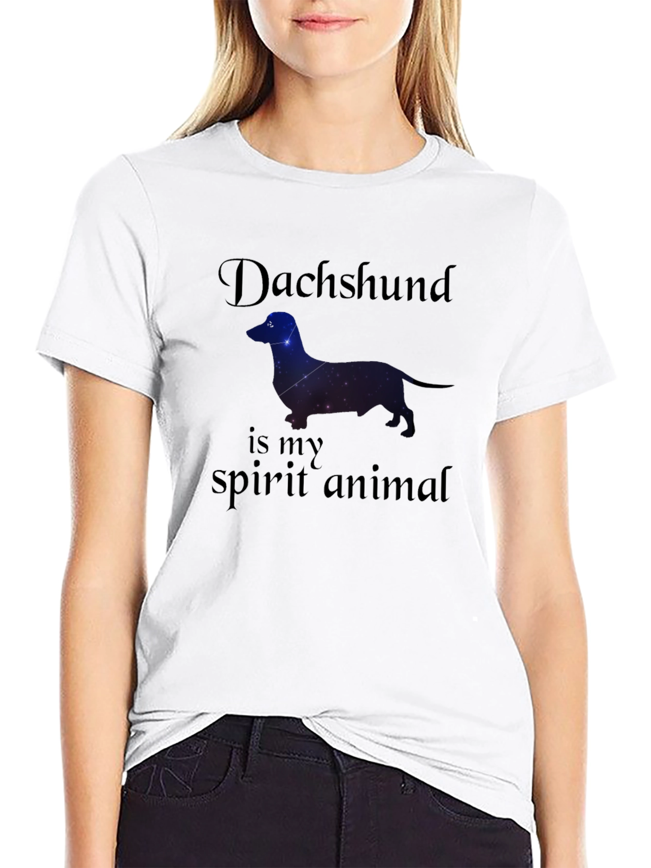 Dachshund Spirit Animal Graphic T-Shirt