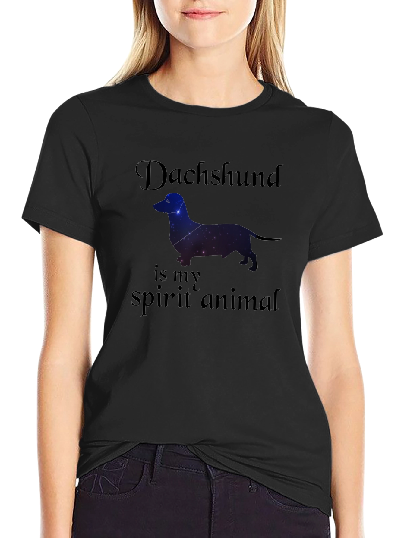 Dachshund Spirit Animal Graphic T-Shirt